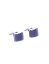 YouBella Jewellery Valentine Gifts for Men Latest Stylish Silver Blue Formal Cuff Links Cufflinks Set for Men